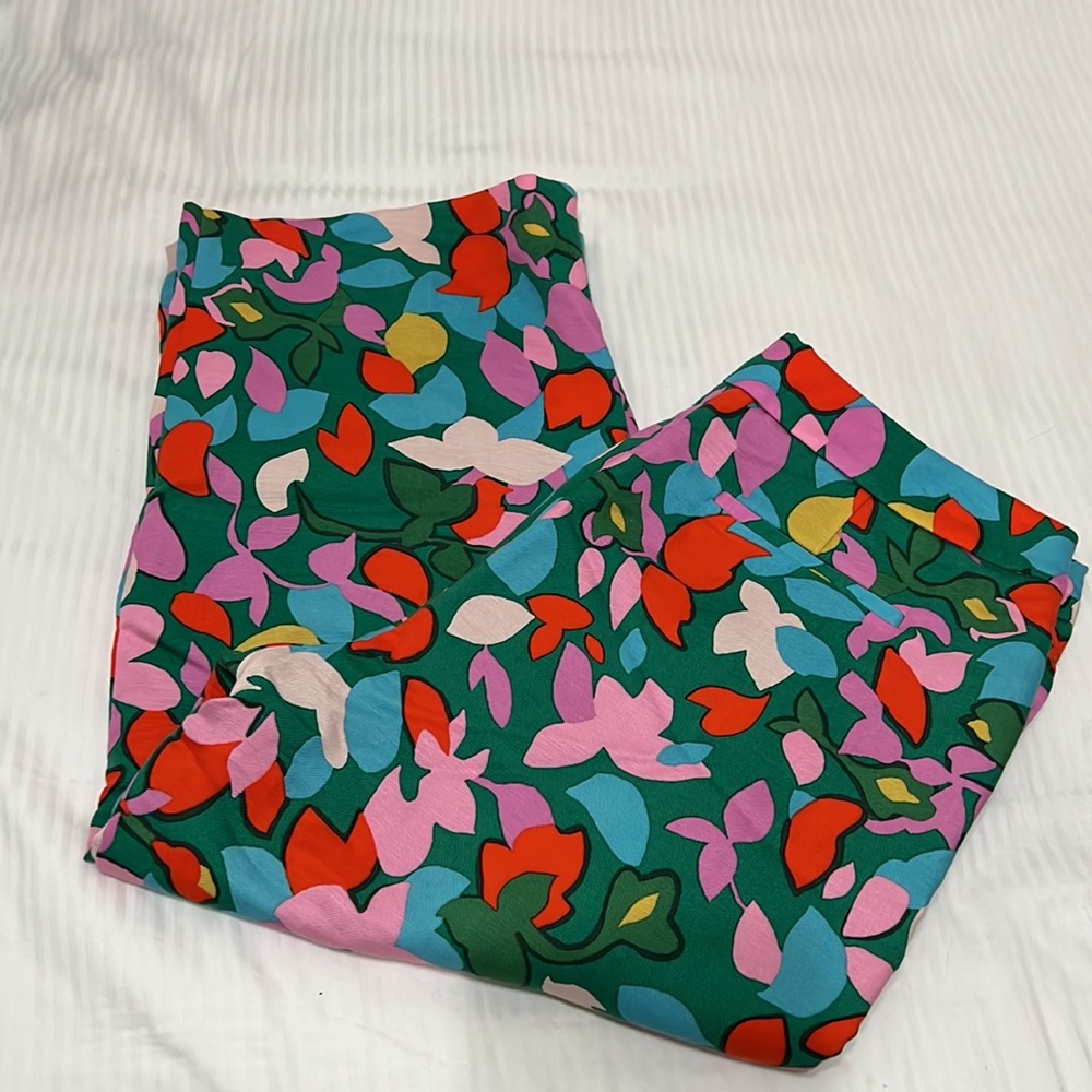J. Crew Re-Imagined Linen Pants Size 12